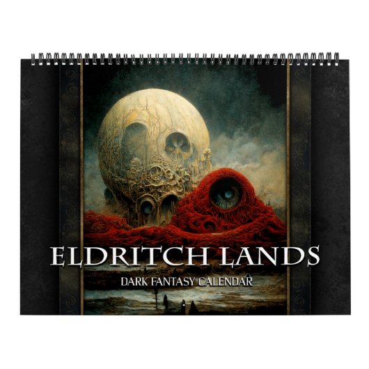 2027 Eldritch Lands 4 Donkere Fantasy Art Kalender (Hoes)