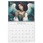 2027 Engelen 2 Kalender (Feb 2025)