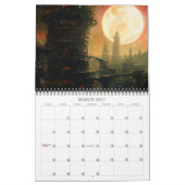 2027 Epische Science-Fiction Steden Sciencefiction Kalender (Mar 2027)