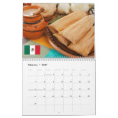 2027 Eten uit de hele wereld kalender (Feb 2027)