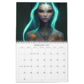 2027 Fae Creaturen Fantasie Kunstkalender Kalender (Feb 2027)