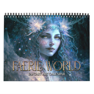 2027 Faerie World 3 Fantasie Kunstkalender Kalender