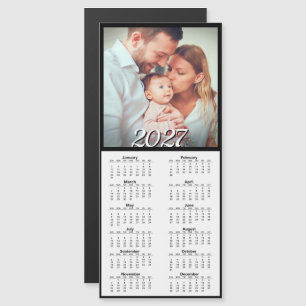 2027 Familie Baby Foto Agenda Jaar Magneet