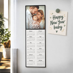 2027 Familie Baby Foto Agenda Jaar Magneet