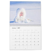 2027 Familie Foto Kalender | Bewerkbare Jaartekst (Jan 2027)