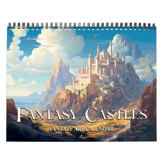 2027 Fantasie Kastelen 2 Kunstkalender Kalender (Hoes)