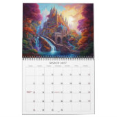 2027 Fantasie Kastelen 2 Kunstkalender Kalender (Mar 2027)
