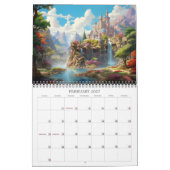 2027 Fantasie Kastelen 3 Kunst Kalender (Feb 2027)