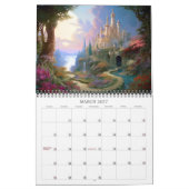 2027 Fantasie Kastelen 3 Kunst Kalender (Mar 2027)