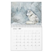 2027 Fantasie Wolfkalender Kalender (Jan 2027)