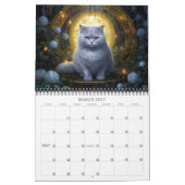 2027 Fantastische Katten 2 Fantasy Kunstkalender Kalender (Mar 2027)