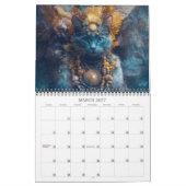 2027 Fantastische Katten 4 Fantasy Kunstkalender Kalender (Mar 2027)