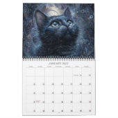 2027 Fantastische Katten 5 Fantasy Kunstkalender Kalender (Jan 2027)