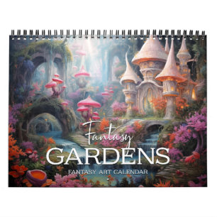 2027 Fantasy Tuinen 2 Kalender