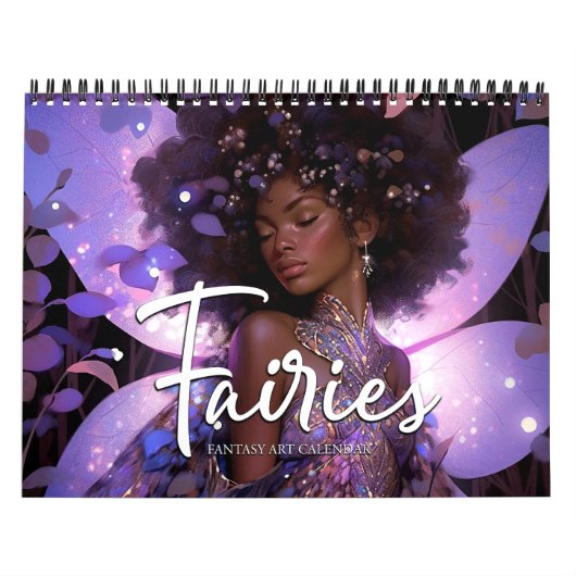 2027 Feeën 3 Fantasie Kunstkalender Kalender (Hoes)