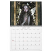 2027 Feeën 3 Fantasie Kunstkalender Kalender (Mar 2027)