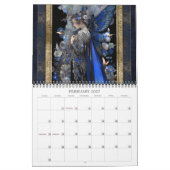 2027 Feeën 4 Fantasy Kunstkalender Kalender (Feb 2027)