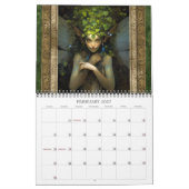 2027 Feeën & Elfen Fantasy Kunstkalender Kalender (Feb 2027)