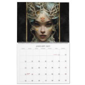 2027 Feeën & Fae 4 Fantasy Kunstkalender Kalender (Jan 2027)