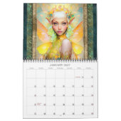 2027 Feeën Fantasy Kunstkalender Kalender (Jan 2027)
