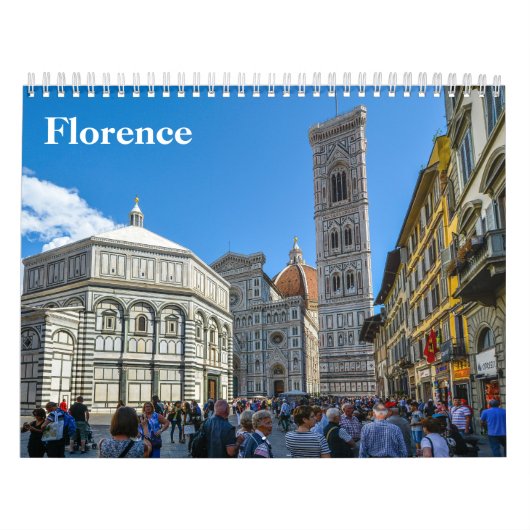 2027 Florence Kalender (Hoes)