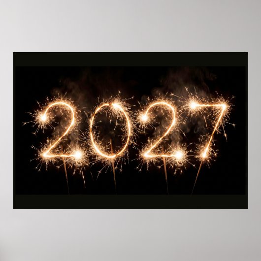 2027, Fonkelend Nieuwjaar, Poster (Voorkant)