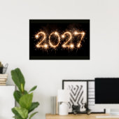 2027, Fonkelend Nieuwjaar, Poster (Thuiskantoor)