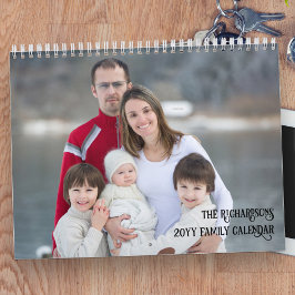 2027 Fotokalender 13 foto's en aangepaste titel Kalender