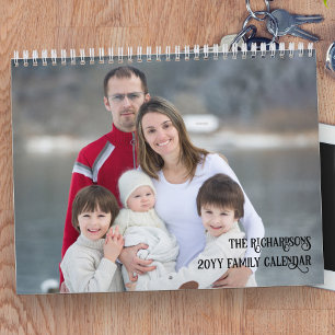 2027 Fotokalender 13 foto's en aangepaste titel Kalender