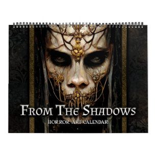 2027 From The Shadows Horror Kunstkalender Kalender