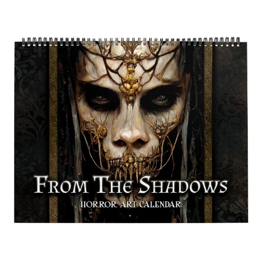 2027 From The Shadows Horror Kunstkalender Kalender (Hoes)