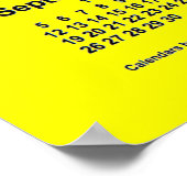 2027 Gele kalender door Janz Print (Hoek)