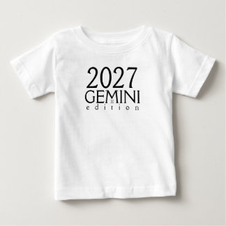 2027 Gemini-editie met symbool Baby T-shirt