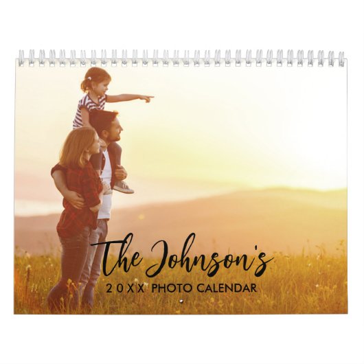2027 Gepersonaliseerde Fotokalender Kalender (Hoes)