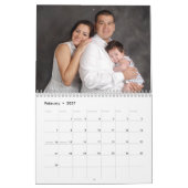 2027 Gepersonaliseerde gezender Kalender (Feb 2027)
