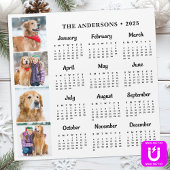 2027 Gepersonaliseerde Gezinsfoto's met Hond Agend