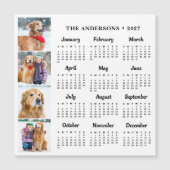 2027 Gepersonaliseerde Gezinsfoto's met Hond Agend (Voorkant)