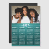 2027 Gepersonaliseerde Kalender (Voorkant / Achterkant)