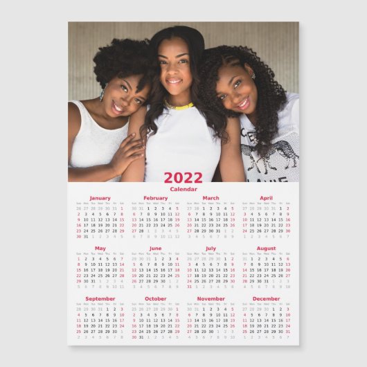 2027 Gepersonaliseerde Kalender (Voorkant)