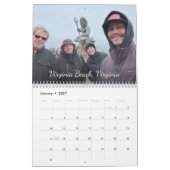 2027 gezinsfotokalender kalender (Jan 2027)