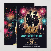 2027 Glamourieuze Oud en Nieuw-feest Vuurwerk