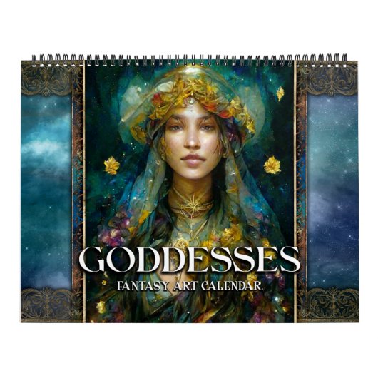 2027 Godinnen 2 Fantasy Kunstkalender Kalender (Hoes)