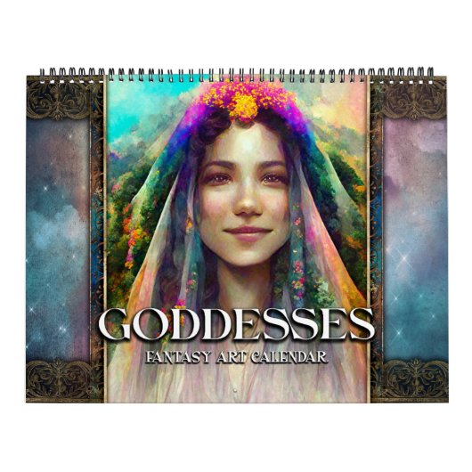 2027 Godinnen Fantasy Kunst Kalender (Hoes)