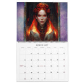 2027 Godinnen Fantasy Kunst Kalender (Mar 2027)