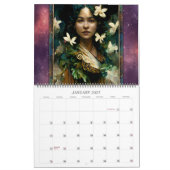 2027 Godinnen Fantasy Kunst Kalender (Jan 2027)