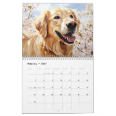 2027 Golden Retrievers Kalender (Feb 2027)