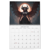 2027 Gotische Fantasy Kunstkalender Kalender (Jan 2027)