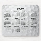 2027 heeljaaroverzichtkalender - horizontaal muismat (Voorkant)