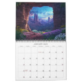 2027 Hemelse Landschappen Kalender (Jan 2025)