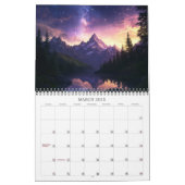 2027 Hemelse Landschappen Kalender (Mar 2025)